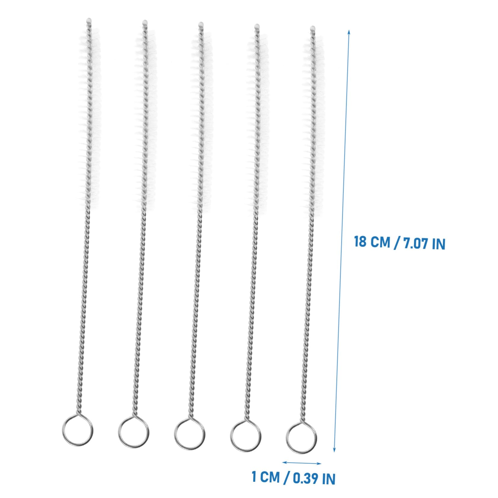 Healeved 25stücke Teiliges Reinigungspinsel Für Rohre Multifunktionale Bürsten Aus Lebensmittelechtem Edelstahl Für Flaschen Schläuche Und Schwer Zugängliche Bereiche