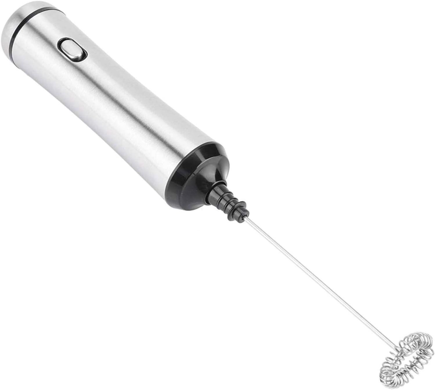 Milk Frother Rechargeable 2 Speeds Handheld Electric Milk Foam Mixer Maker Blender with Double Whisk for Coffee Latte Hot Chocolate Drinks Egg