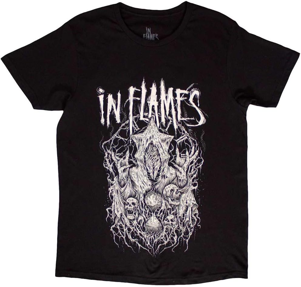 in Flames Men's Buried in Time T-Shirt Black | Officially Licensed Merchandise