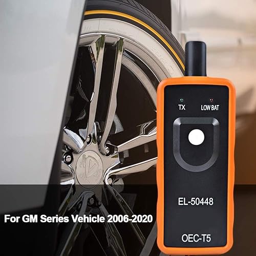Miniatura 6 de Greyghost TPMS Herramienta de reaprendizaje para GM, EL-50448 Herramienta de reinicio TPMS naranja, herramienta de activación del sistema de monitor