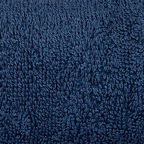 Image of Casa Copenhagen, Super Soft Eternal Collection 2 Pieces 100% Cotton Large Bath Towel (Size : 75 x 150 cm) - Flamingo Pink & Estate Blue