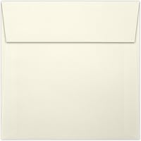 Vista 246 de LUXPaper Sobres de invitación cuadrados Despegar y prensar 8 x 8 pulgadas Natural Texto de 70 libras 50