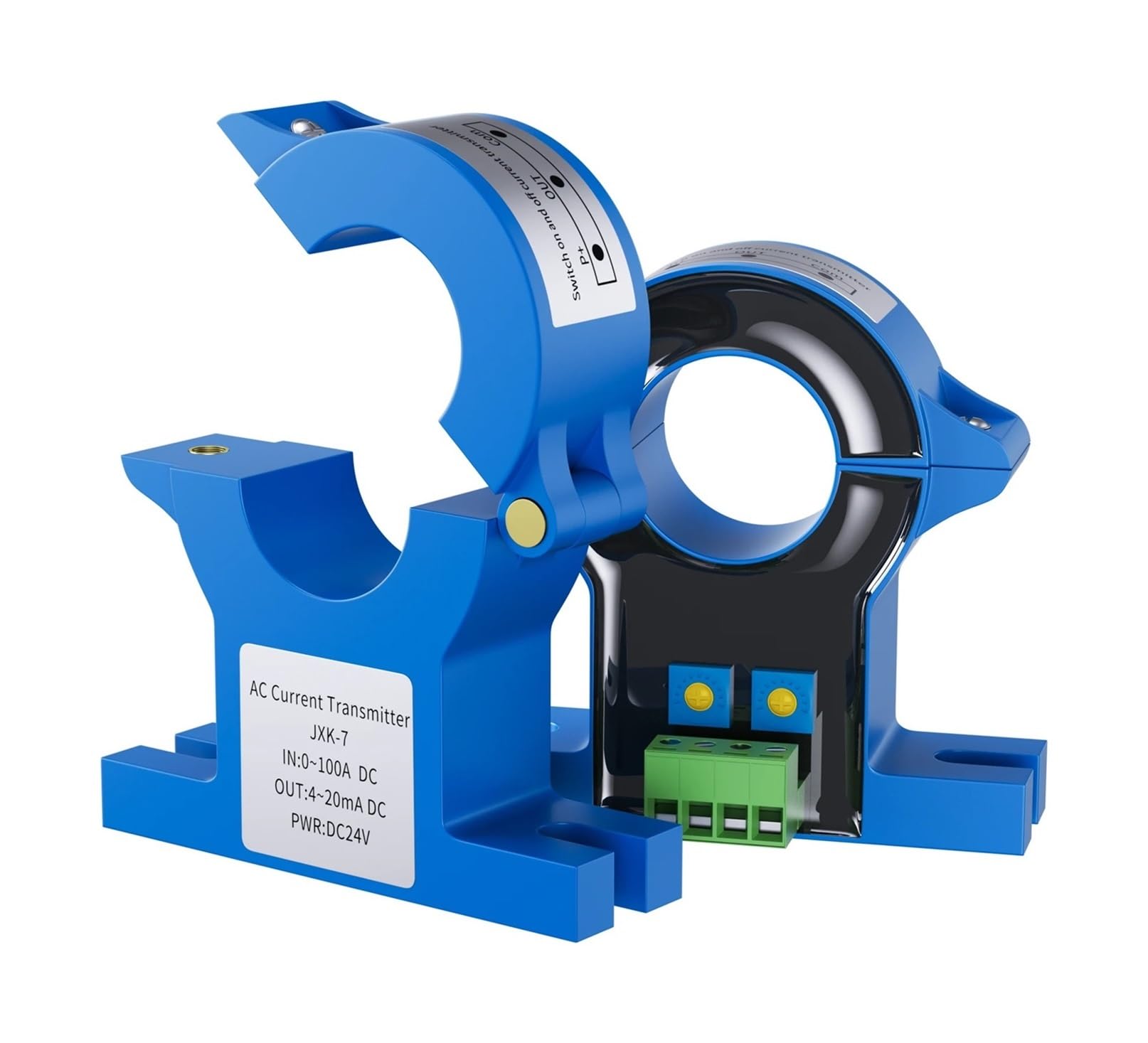 Capteur de courant alternatif type JXK-7 transducteur de mesure analogique 0-500A