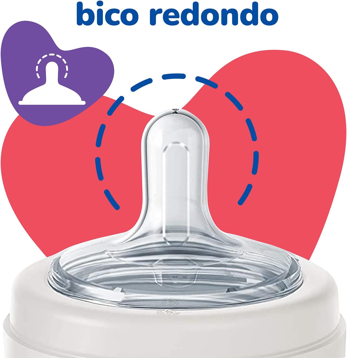Lillo Mamadeira Super Evolution Primeiros Passos com Alças 240 ml - Menino, Lillo, Azul