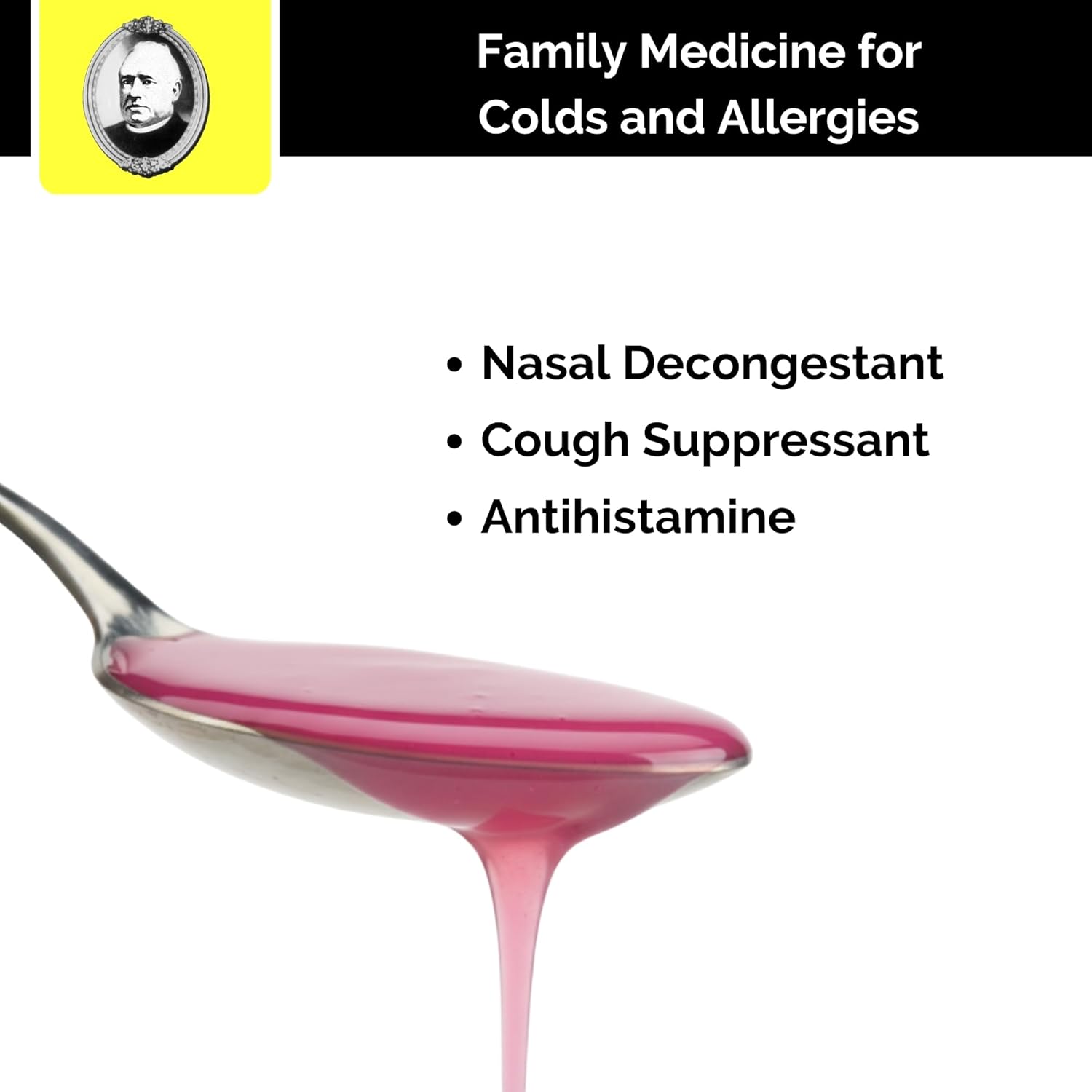 FATHER JOHN'S Cough and Allergy Bundle, Cough Suppressant, Cold & Allergy Relief, 4 FL OZ