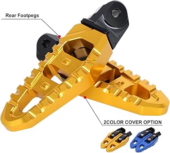 Amazon.com: AnXin Motorcycle Passenger Foot Pegs Footrest Rear