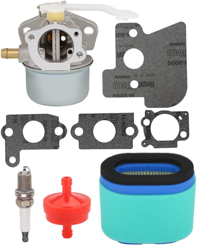 698055 694203 Carburetor for Brigs 121602 121607 121612 690152 694203 698055 Engines Craftsman Pressure Washer 697029 690610 Air Filter Tune Up Kit