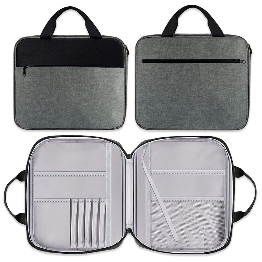 Custodia Porta Bibbia Con Manici E Cerniera - Tessuto Resistente, Tasche Portapenne, Regalo Perfetto Per Donne E Uomini