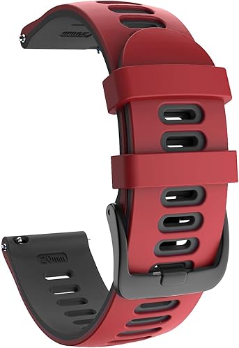 OVERSTEP Compatible with Vivoactive 3 Watch Band, 20mm Quick Release Strap for Garmin Forerunner 245 Forerunner 645, VenuVenu SqVenu 2 Plus,