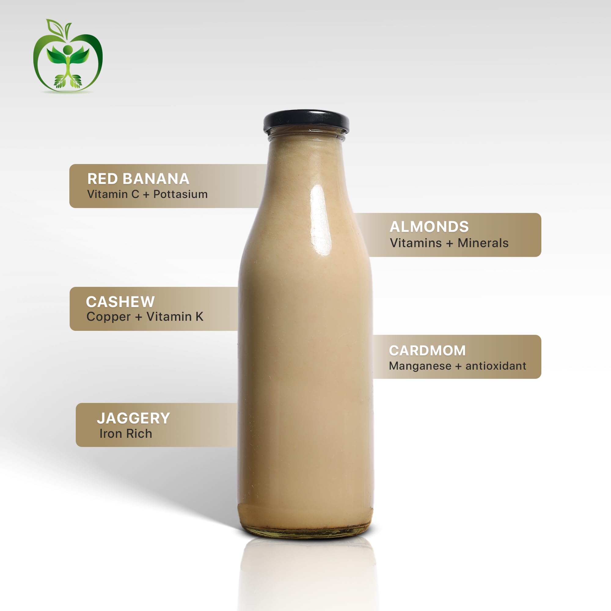 Native Diet Red Banana| Energy Booster For All Ages|Nutritional Milk Mixes|Vegan Friendly|Tasty & Healthy|Natural Sweetness|Stamina & Immunity Boost|All Natural Ingredients|Healthy Drink (250) - Image 4 thumbnail