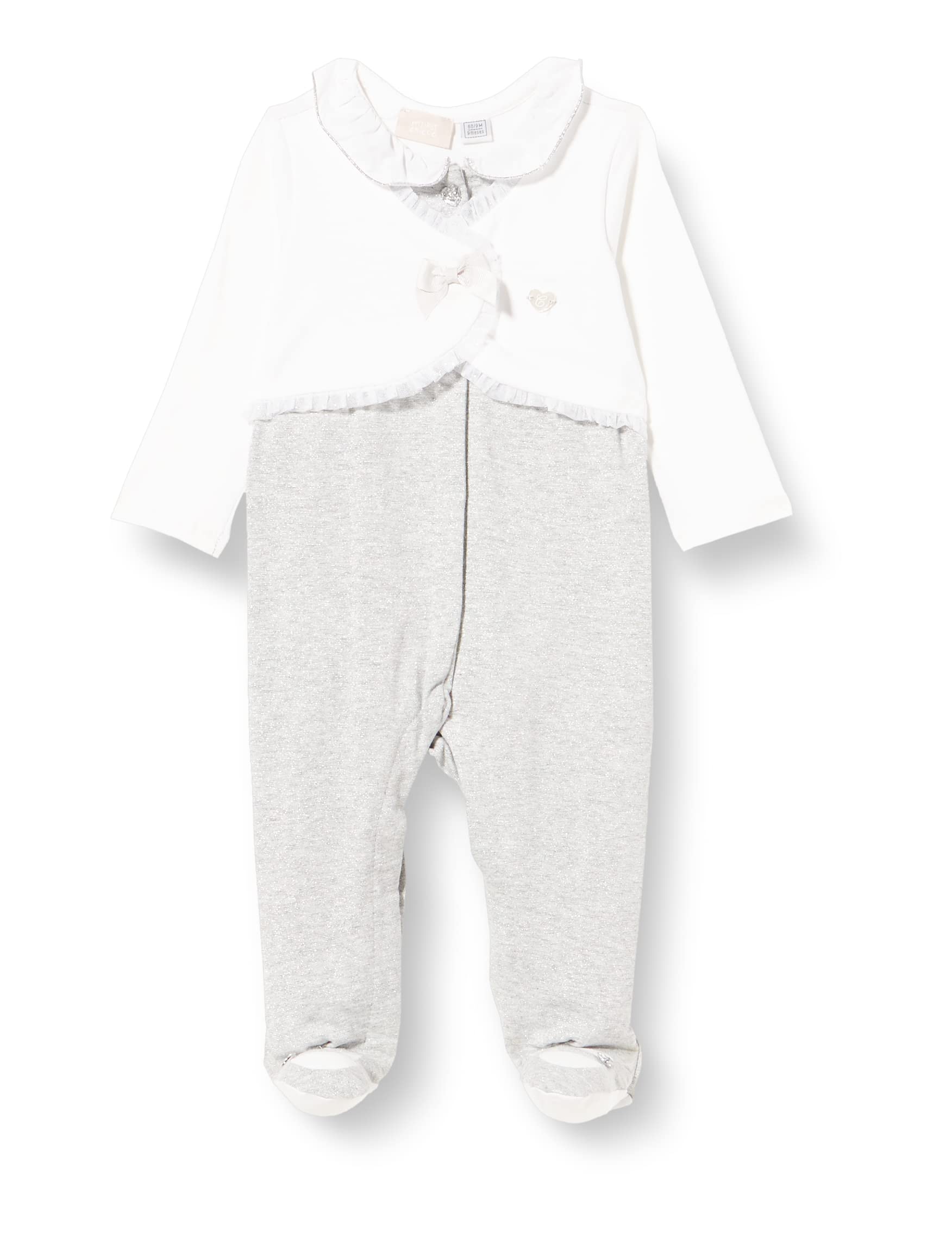 Combinaison Chicco bébé fille grise : un cocon de douceur pour ses 6 mois - 5