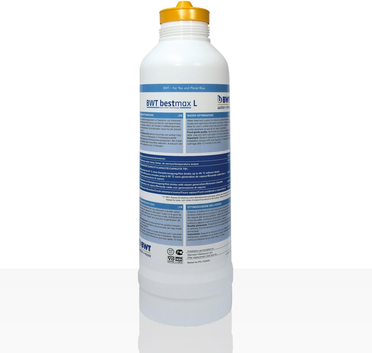 BESTMAXWater Filter L - 5.2ltr (Cartridge only)