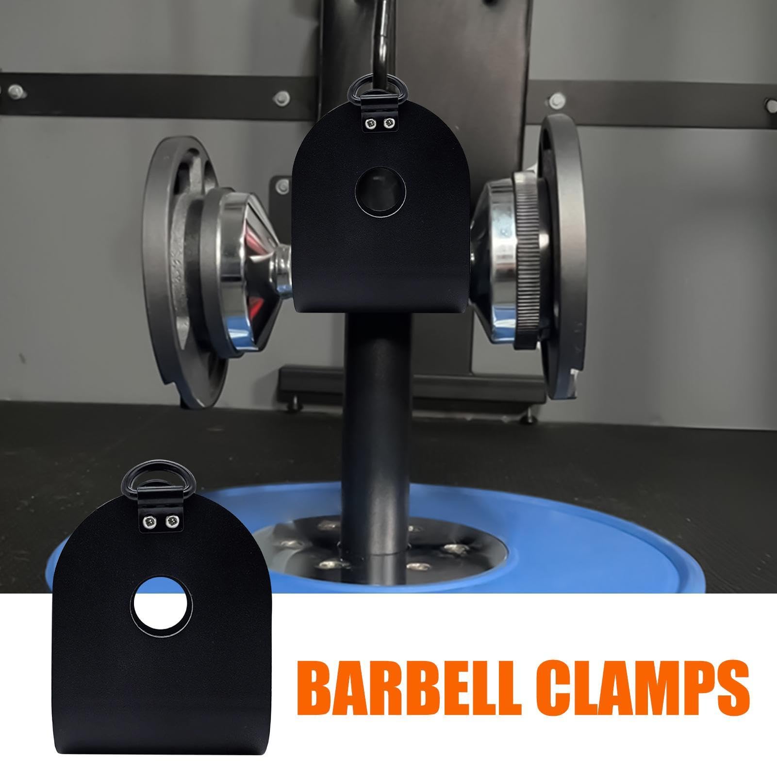 Barbell Clamps, klipsy do podnoszenia ciężarów, zapięcie na sztangę, Compact Barbells Lock | Zaciski barbell Secure Weight Plates In Place For Stabilny And Reliable Strength Training And Weightlifting.
