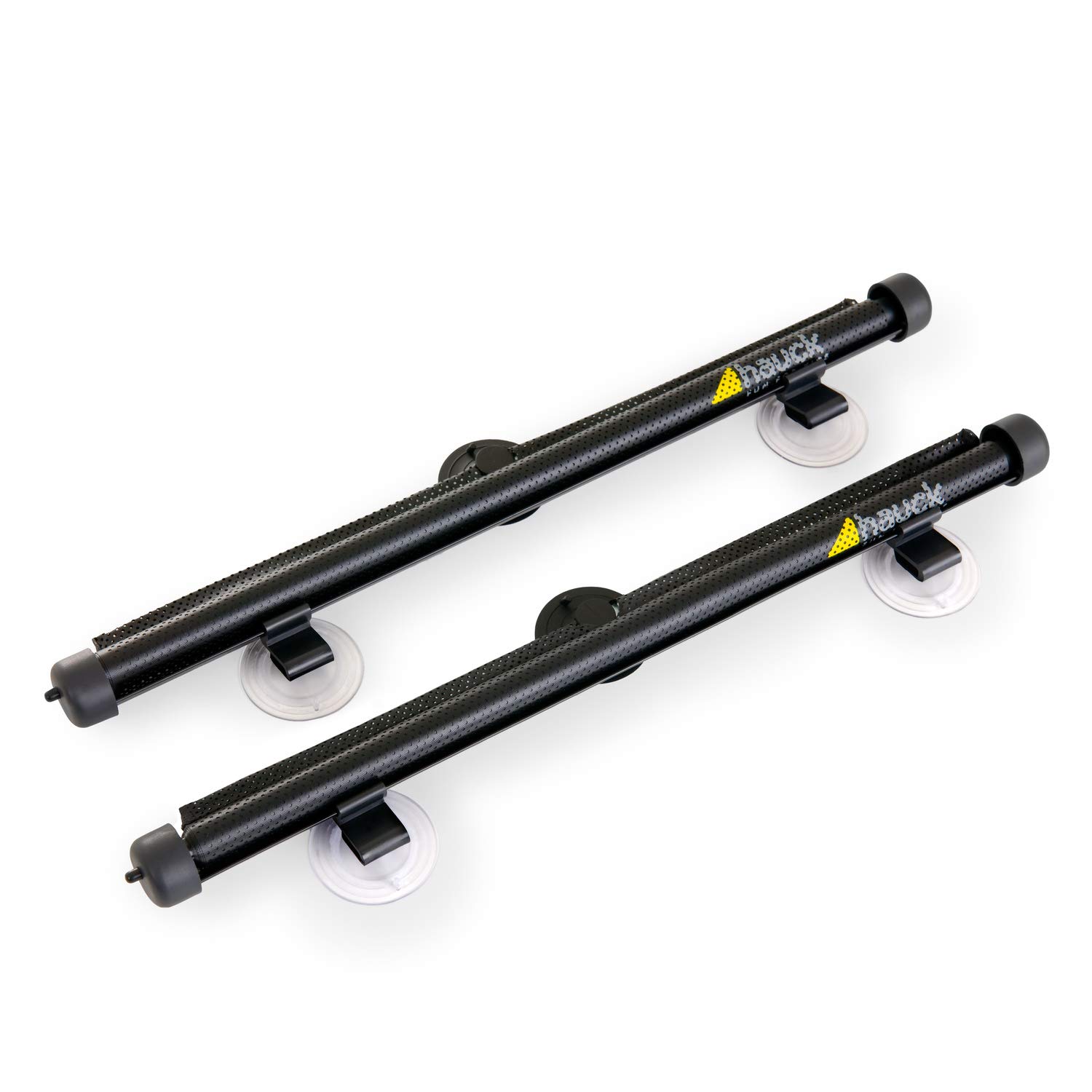 hauck 2er Pack Auto Sonnenschutz für Babies & Kinder Shade Me 2, Sonnenblende Auto mit Verstellbarer Länge, Einfache Montage mit Clips zum Einhängen oder mit Saugnäpfen an Seitenfenster (Grau)