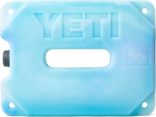 YETI ICE Block Refreezable Reusable Cooler Ice Pack - Durable, Quick-Freeze for Tundra & Hopper Coolers, 4.8 Stars