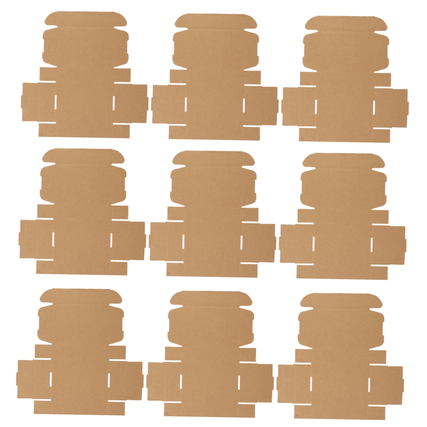 Artibetter 50piezas Cajas De Embalaje De Cartón Corrugado Cajas De Mudanza Para Almacenamiento De De Cartón Para
