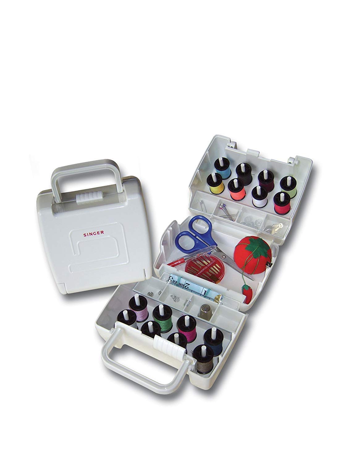 Singer Talent 3323 Macchina da Cucire Elettronica, Bianco + Singer SN12 Kit Accessori Cucito