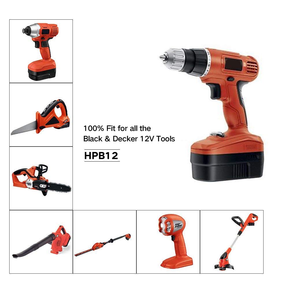 12 Volt Cordless Drill Battery Pack 