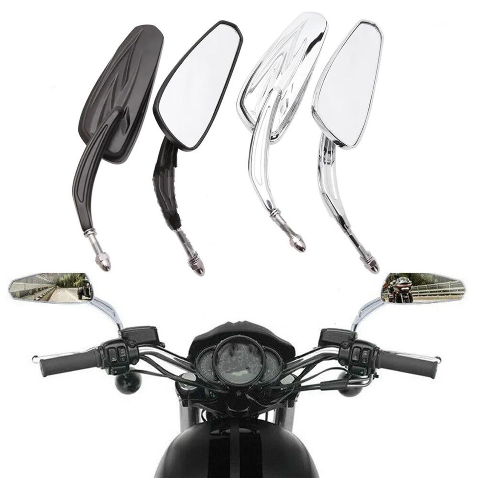 Amazon.co.jp: バックミラー バイク用バックミラー バックミラー