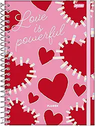Jandaia - Agenda Planner Permanente Capa Dura 160Pgs Be Bold Love