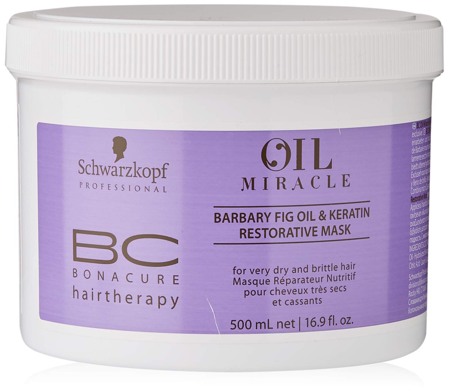 SchwarzkopfBc Miracle Barbary Fig Oil Mask 500 Ml