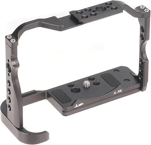 Vista 10 de Fotga Soporte estabilizador de jaula de cámara de aluminio de aleación + mango superior para Sony A7C ILCE-7C α7C sin espejo DSLR cámara de vídeo