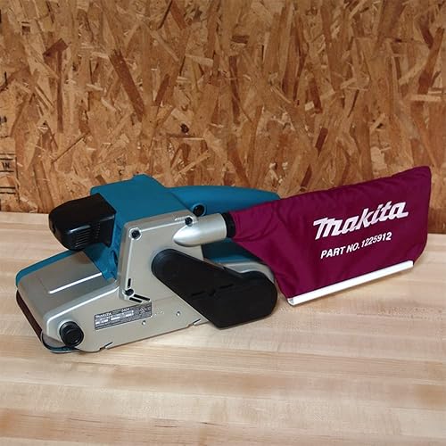 Miniatura 6 de Makita 94048.8-amperes 4 por 24 pulgadas Gamuza de velocidad variable lijadora de cinturón con bolsa para el polvo