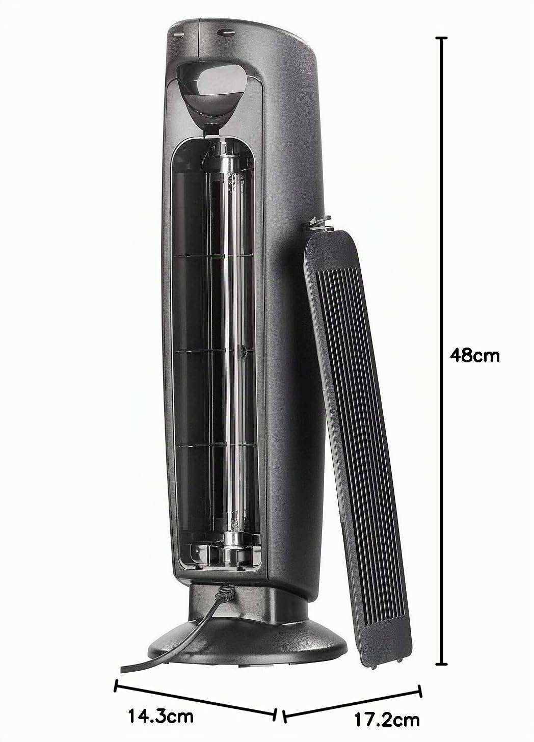 Purificateur dair UV 13 W avec ioniseur, filtre, ventilateur et diffuseur de parfum LR-450.uv [Sichler Haushaltsgeräte]