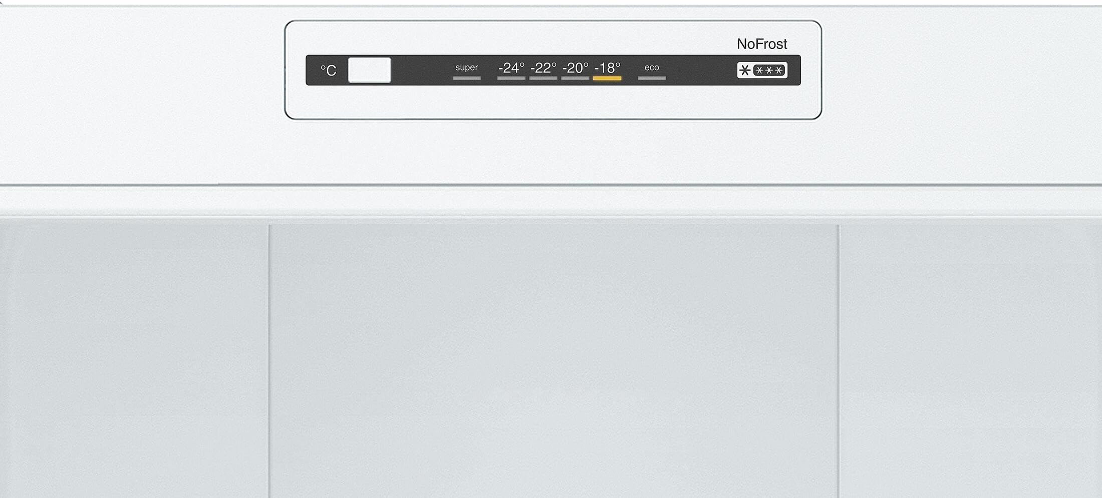 Bosch - Frigorífico Combi, 60 cm, Serie 2, NoFrost, Iluminación LED, MultiAirFlow, Blanco, KGN36NWEA