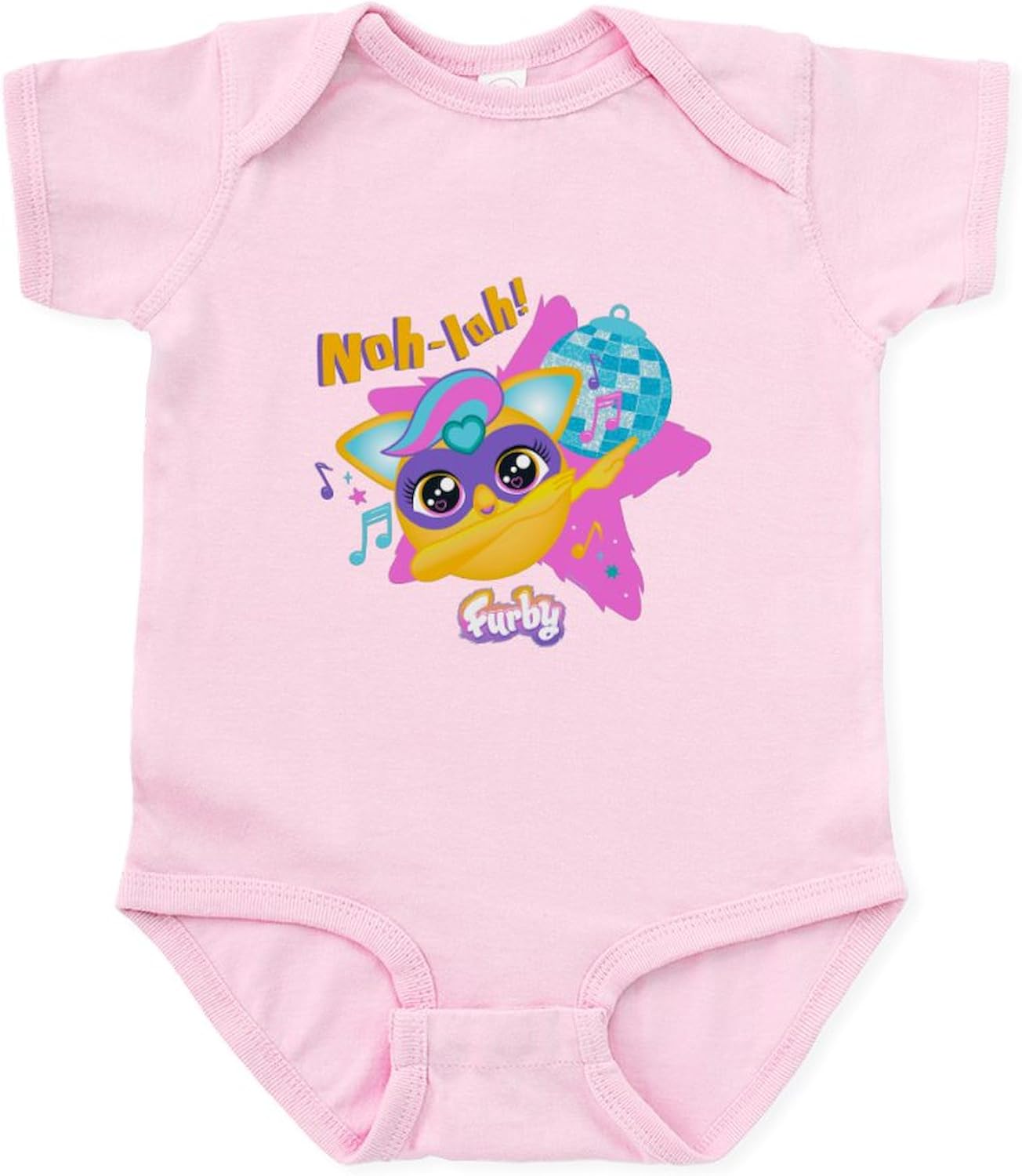 CafePress Furby NOH Lah Cute Infant Bodysuit Baby Romper