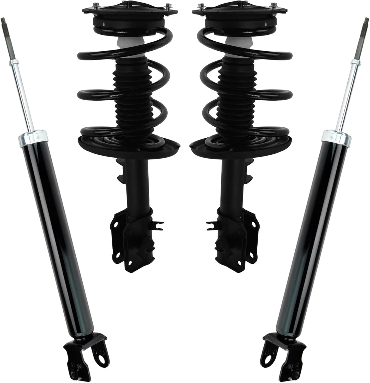 Front and Rear Complete Strut Assembly & Shock Absorber Kit Complete Strut & Coil Spring Assembly Compatible with 2007-2013 Nissan Altima