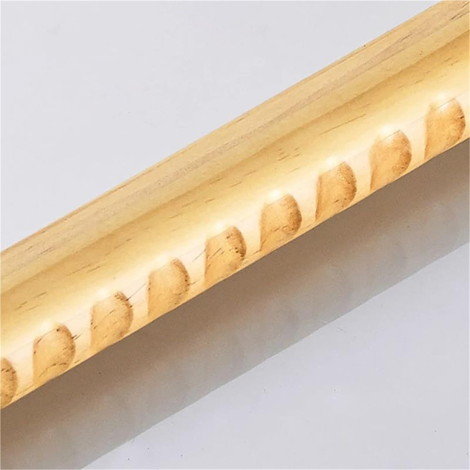Generico Maniglia Antiscivolo per Doccia, 34 cm, 44 cm, Barra di Sostegno in Legno per Bagno, Barra di Equilibrio per Bagno, Supporto per corrimano(44cm)