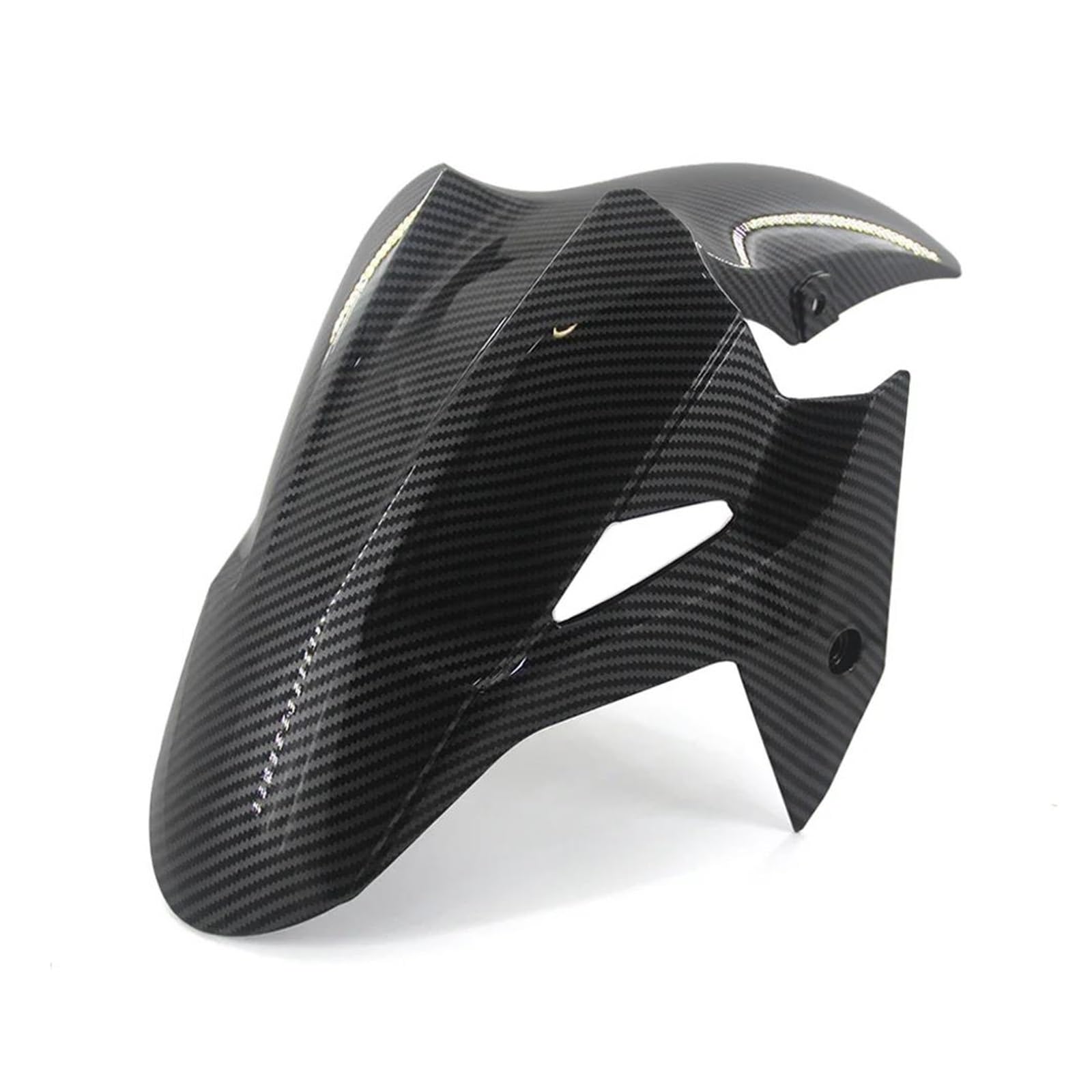 Guardabarros Motocicleta para Kawasaki Ninja400 para Z400 Ninja-400 Z-400 2018-2023 Carenados Guardabarros Fibra Carbono Accesorios Motocicleta Guardabarros Delantero Guardabarros