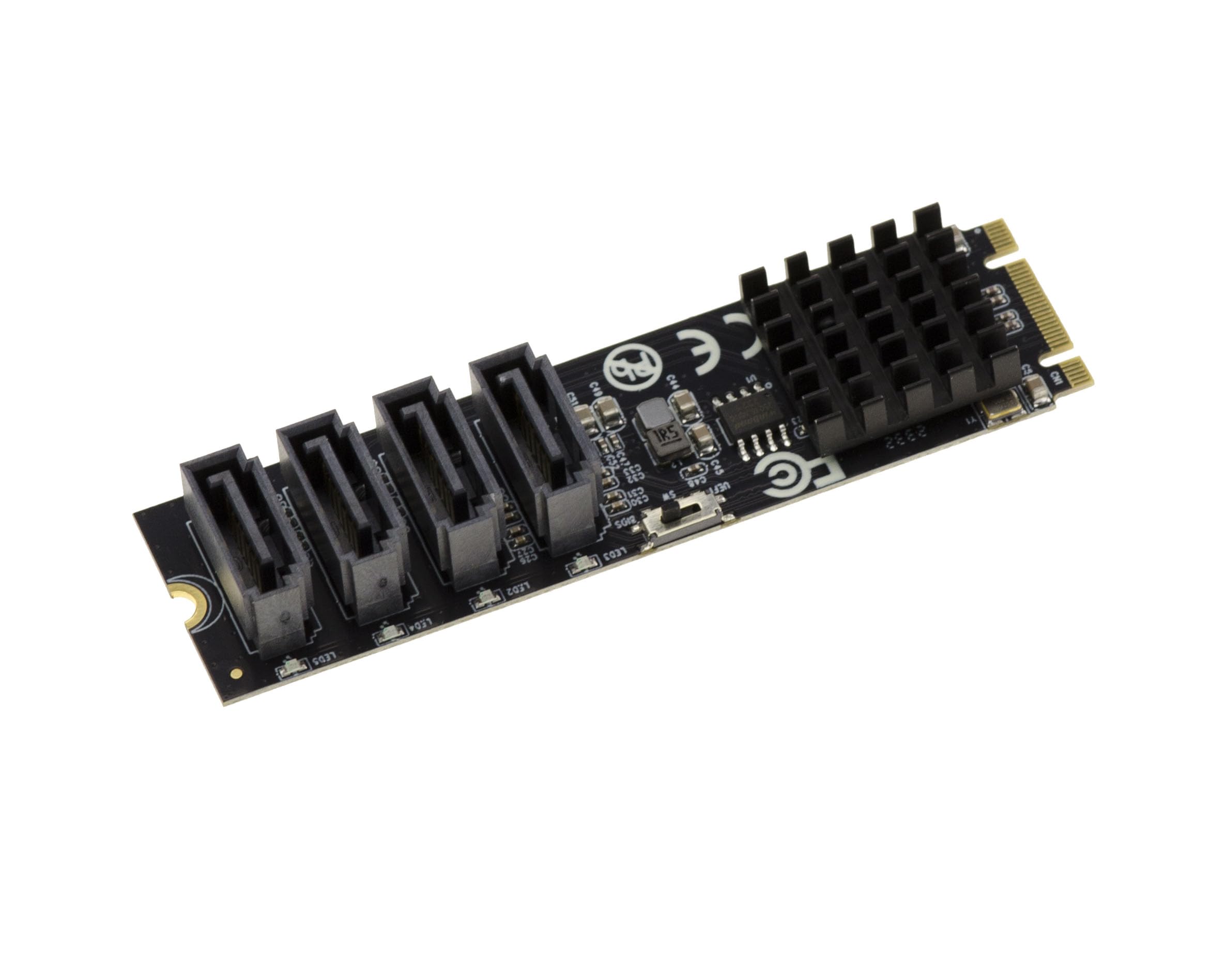 KALEA-INFORMATIQUE Carte M.2 4 Ports SATA Raid Marvell 88SE9236