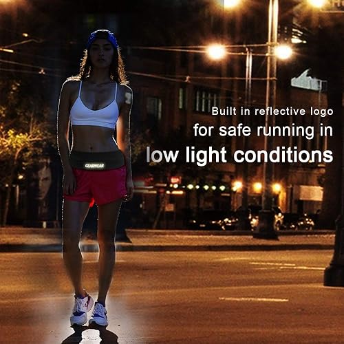 Miniatura 4 de Soporte para teléfono para correr para mujeres y hombres, cinturón de correr para entrenamiento, fitness, caminar, trotar, ejercicio deportivo