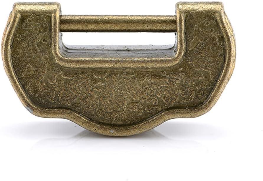 34 * 20mm Chinese Vintage Antique Lock Padlock Jewelry Chest Box Suitcase Drawer