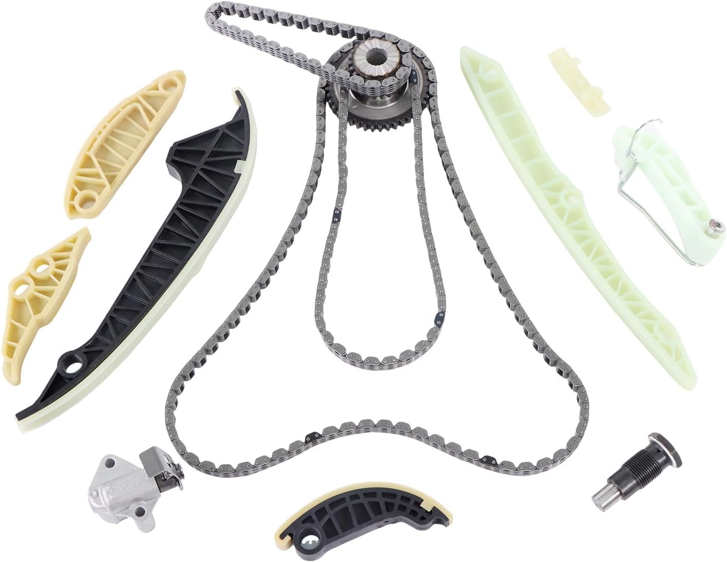 Engine Timing Chain Kit Fit for 2008-2013 VW 2.0 T TFSI EOS GTI A3 A4 A5 A6 Q5 Replace Engine Replacement parts