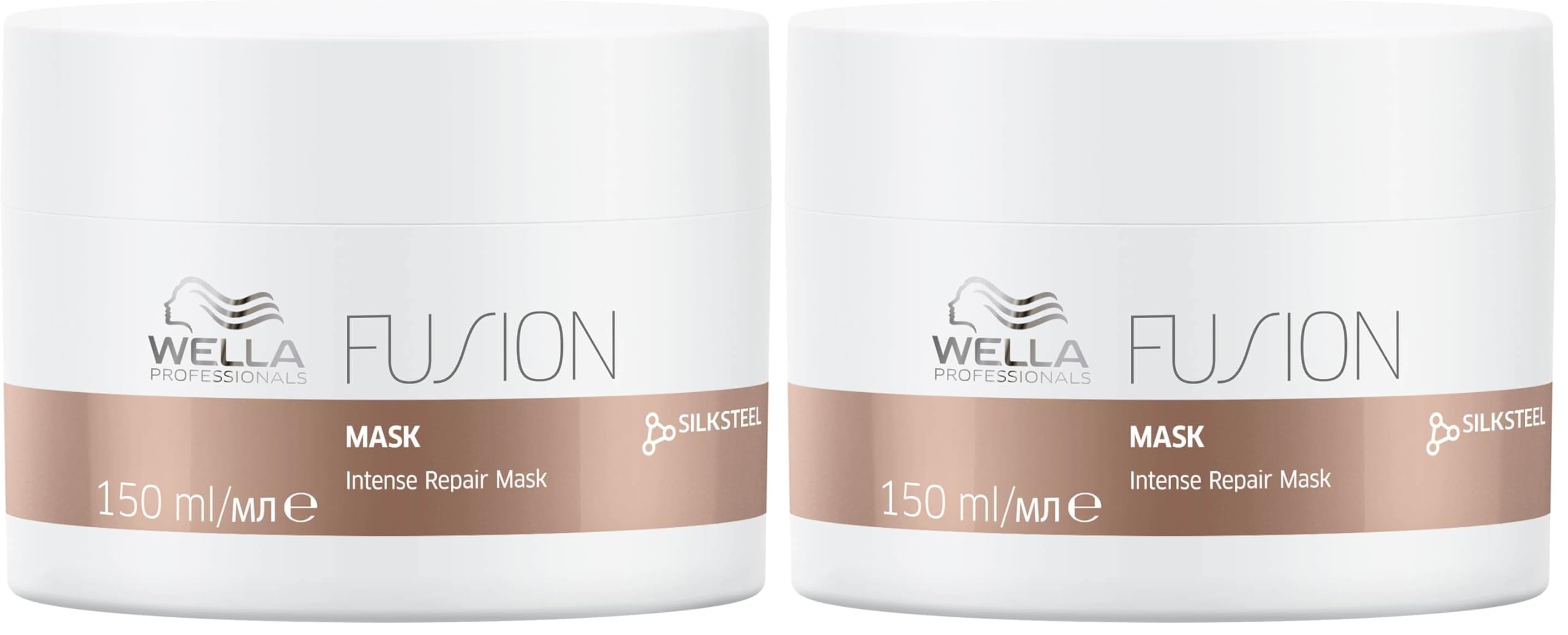 WELLA PROFESSIONALS Fusion Fresh Intense Repair Hair Mask | 150 Ml | Dry Damaged Hair Treatment | With Silk Amino Acids | To Strengthen Hair Against Breakage,1 Count (Pack of 2)-image-46