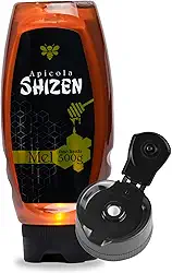 Mel Puro Apícola Shizen 510g, Florada Silvestre, Embalagem com Válvula Corta-Pingo