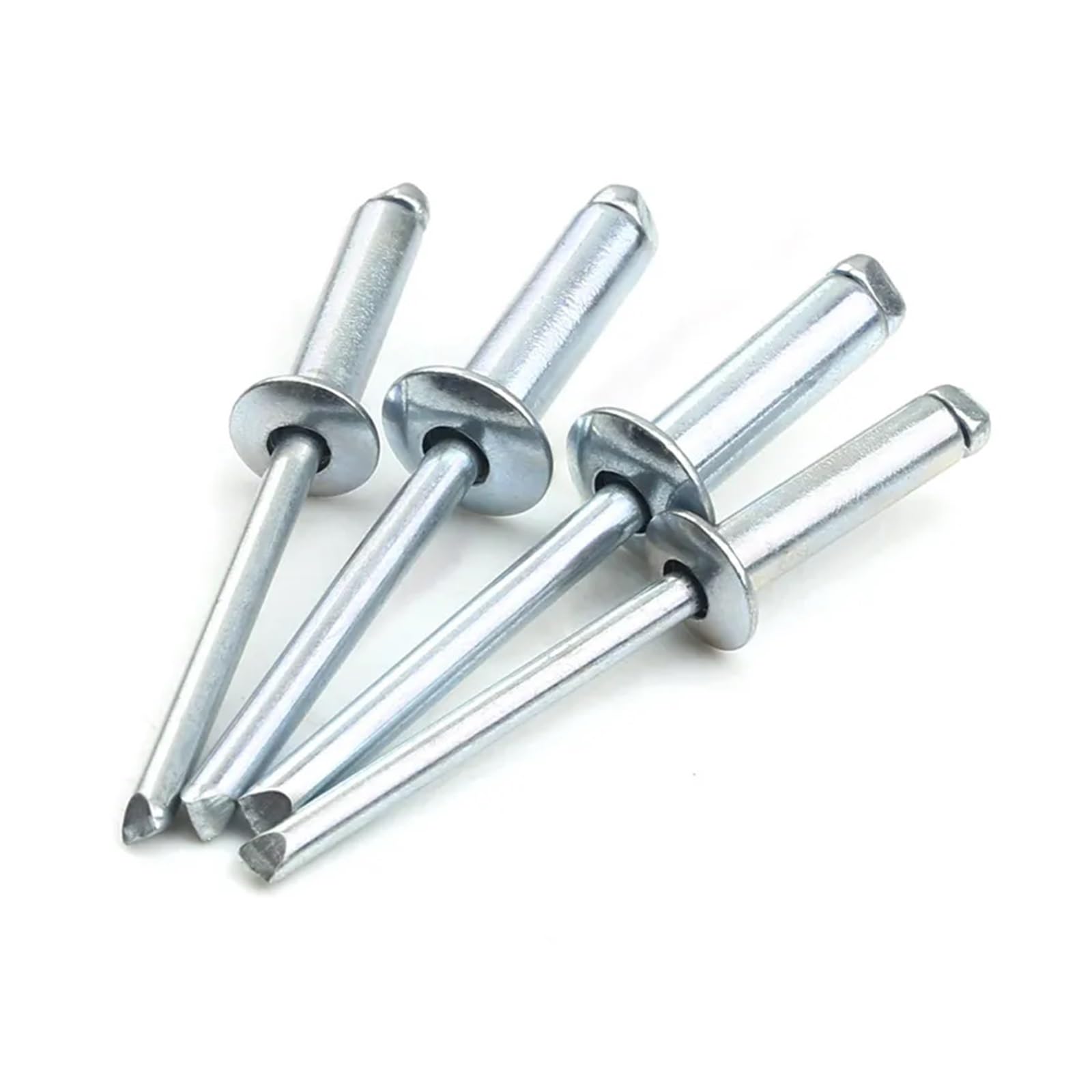 500 Uds remaches ciegos de aluminio cerrado M3.2 M4 M5 remaches ciegos avellanados GB12618 remaches Pop for juego de surtido de muebles