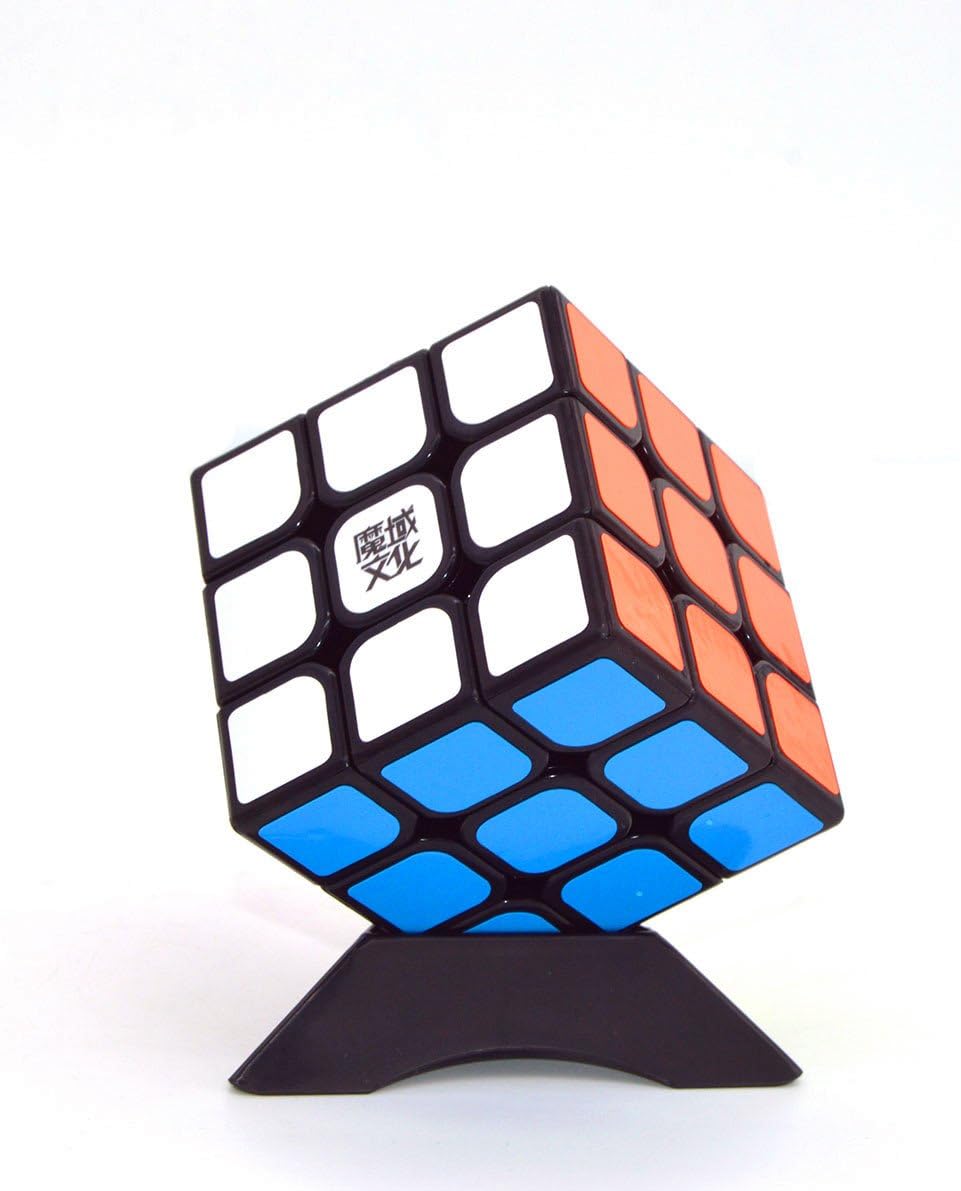 Medifier Moyu Culture Moyu V2 Speed Cube 3x3 Smooth Magic Cube Intellectual toys Black (Moyu aolong black)