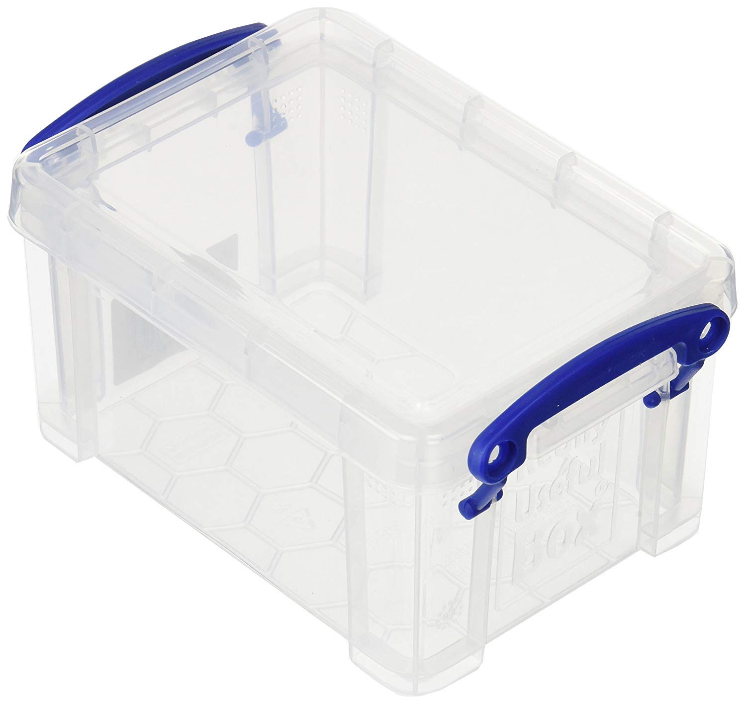 Really Useful Box 6,5 Liter Aufbewahrungsbox – Transparent, Stapelbar, Mit Deckel & Griffen (Made In UK)