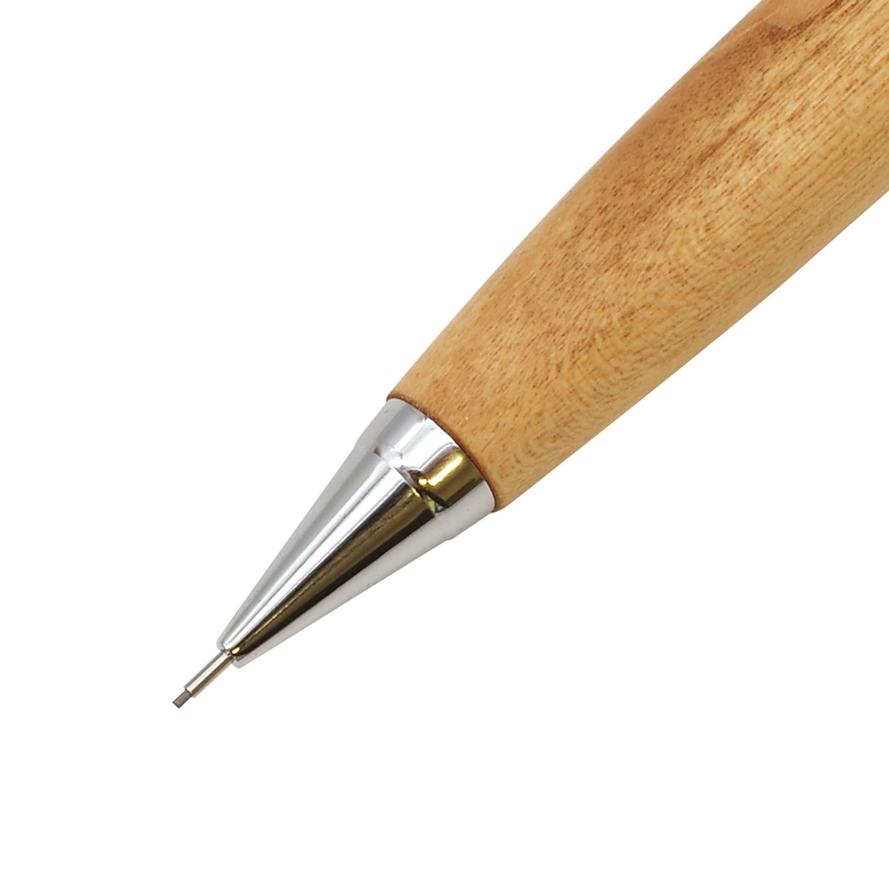 Amazon.co.jp: 限定 002SV 木軸 シャープペンシル 0.5mm【桃/もも