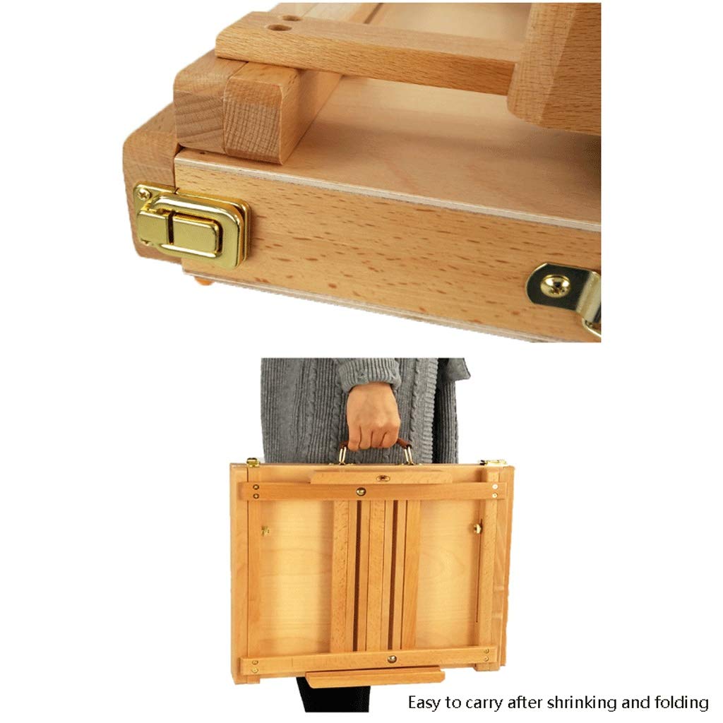 Caballete de mesa ajustable para niños y artistas, soporte portátil para bocetos y pintura, ideal para suministros de arte al óleo, acrílico y acuarela, perfecto para uso doméstico y en el aula