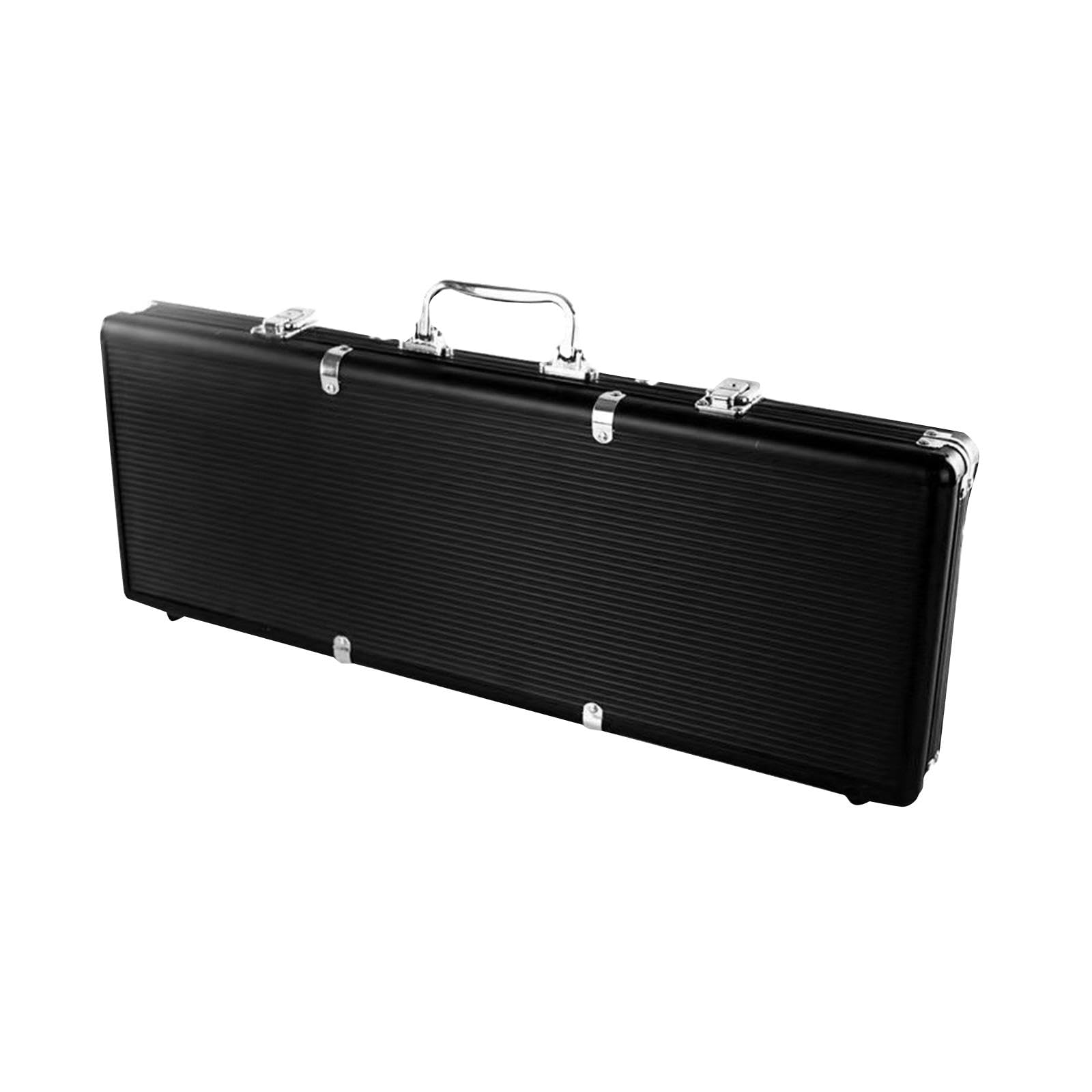 Mallette Chips Boîte de Rangement Robuste PP avec Protection Partitionnée Grande Capacité Transport Facile Adaptée pour Adultes Utilisation à La, Noir