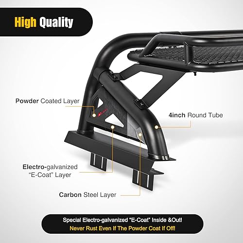 Miniatura 3 de Nilight Cesta de carga para caja de camioneta Dodge Ram1500 2002-2023 Chevrolet SilveradoGMC Sierra1500 2014-2023 2015-2023F150 2014-2023Tundra se