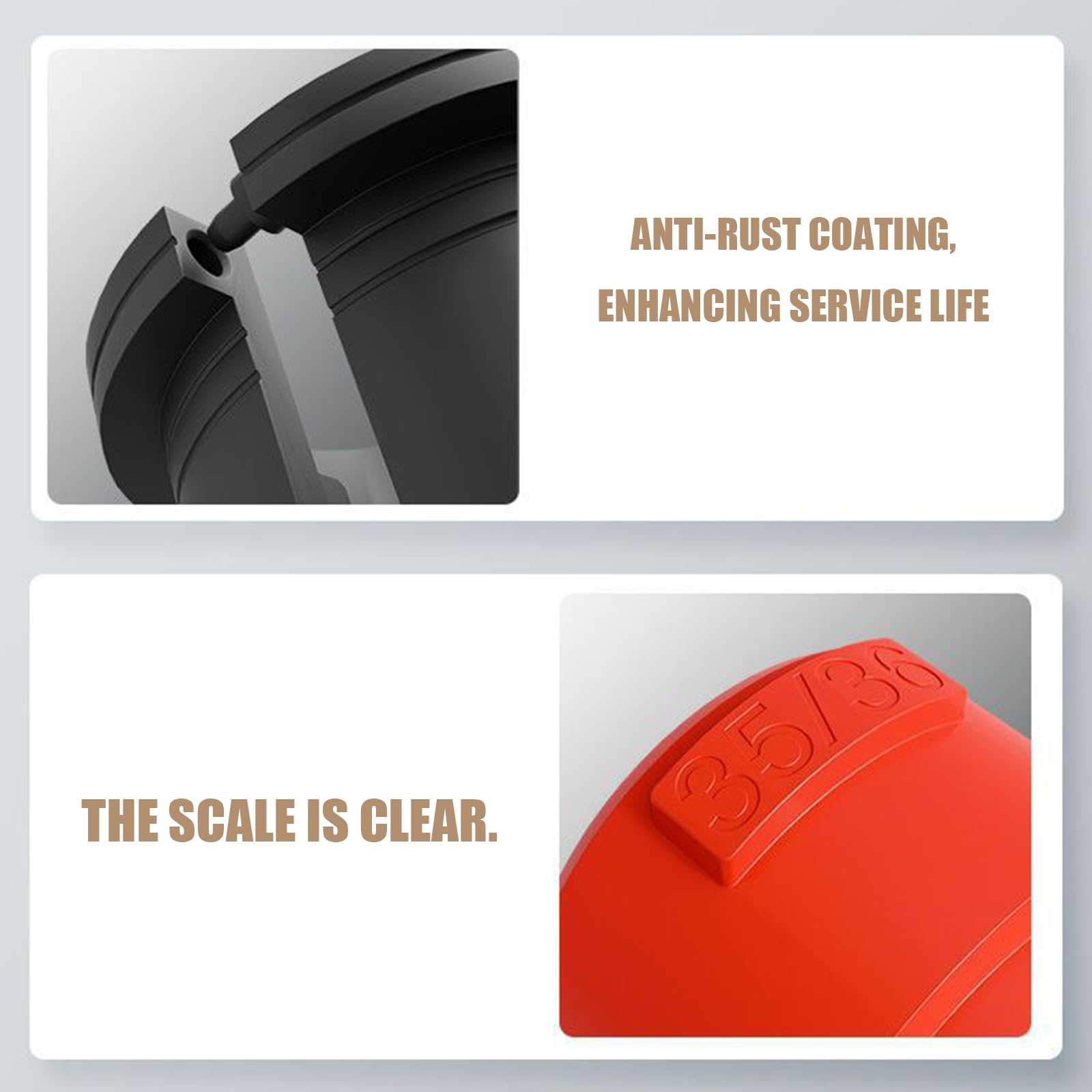 Strumento Professionale per la rimozione del paraolio per motociclette con Design con Impugnatura Antiscivolo per Meccanici Appassionati Fai da Te Strumento per estrattore per paraolio per