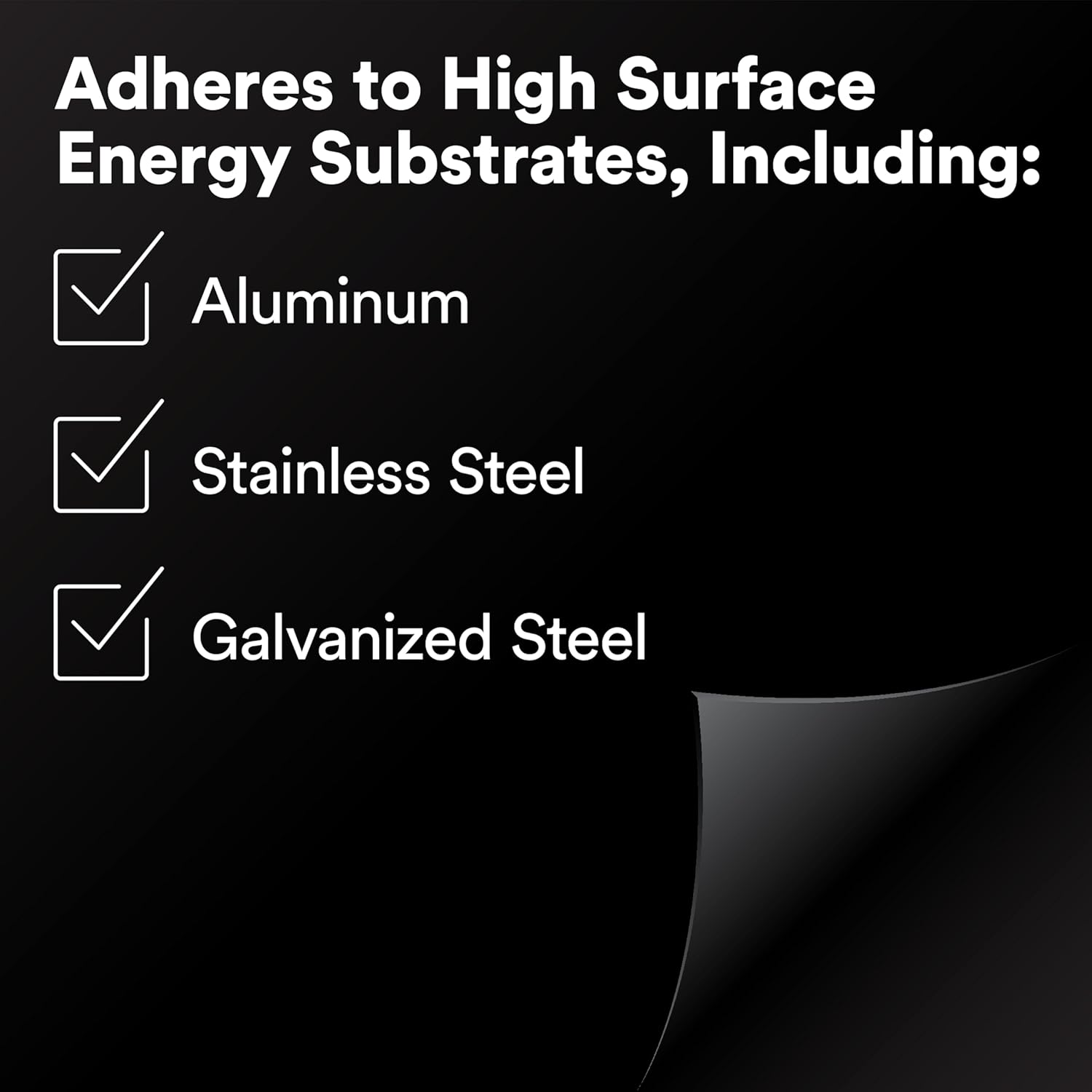 3M VHB 39391-case Tape, 1/4" x 36 yd., 45.0 mil, Black (Pack of 36)