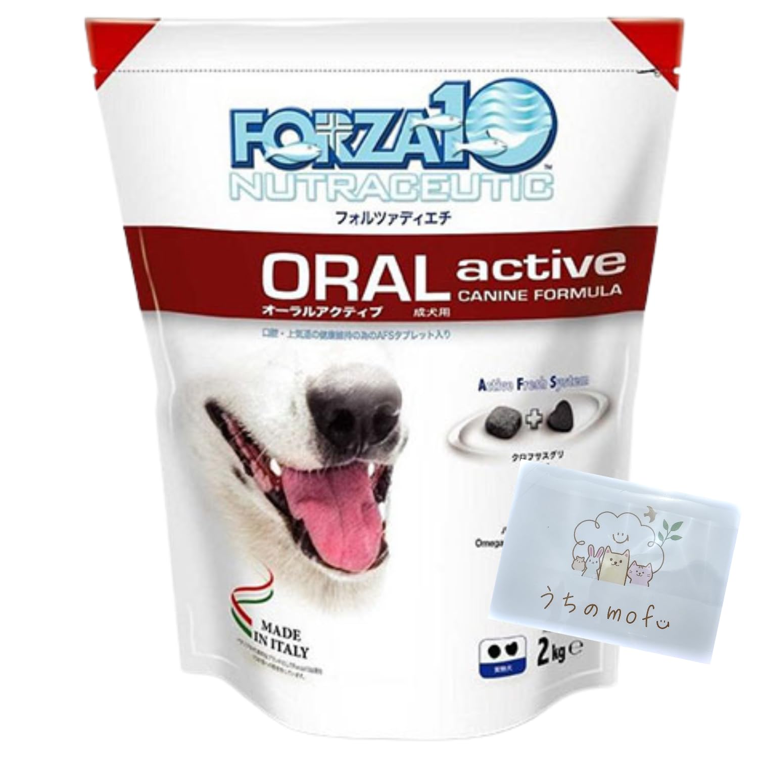 Amazon.co.jp: FORZA フォルツァ 犬 2kg オーラルアクティブ 1個