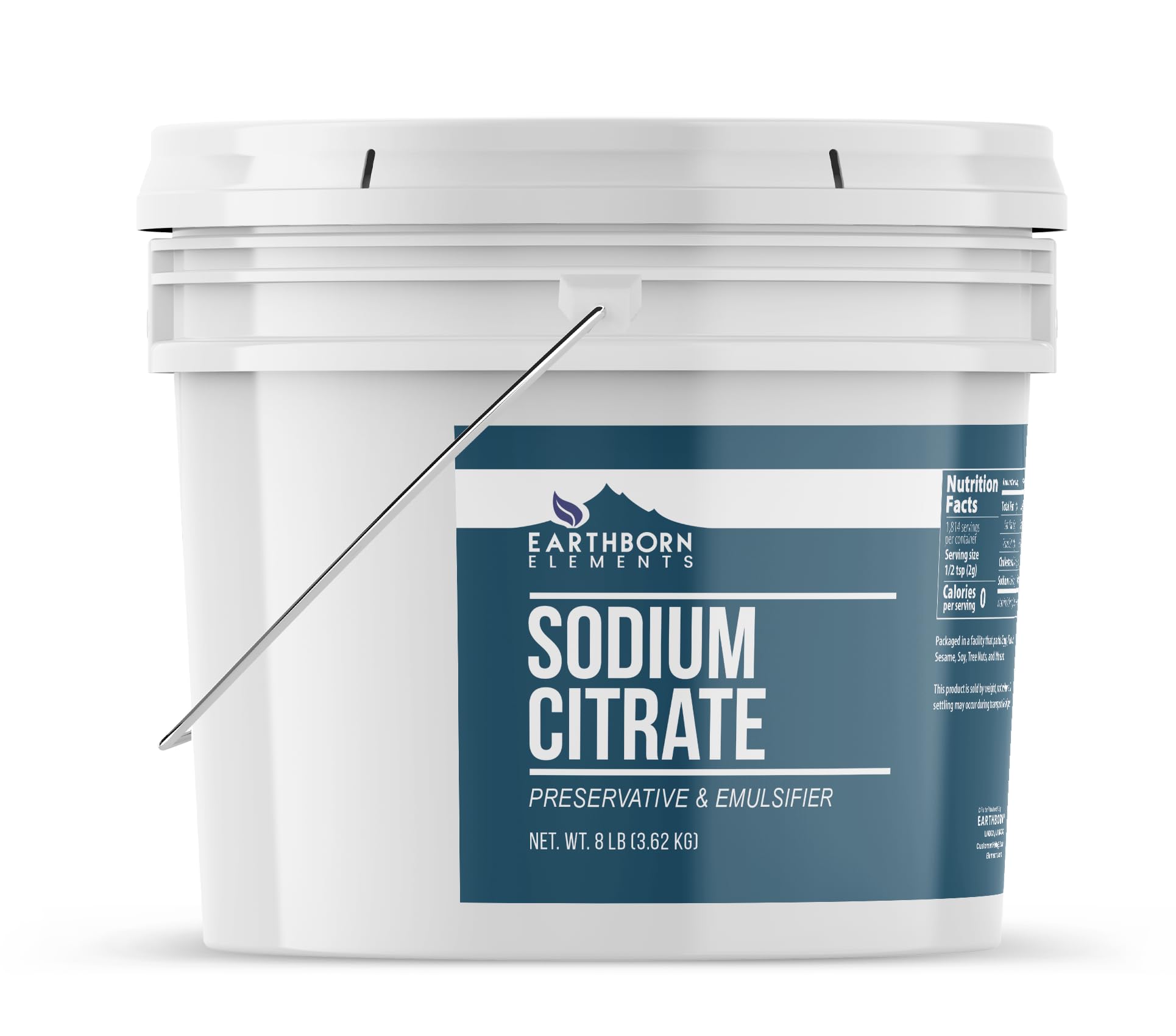 Earthborn Elements Sodium Citrate (1 Gallon), Preservative, Emulsifier — Amazon image 3